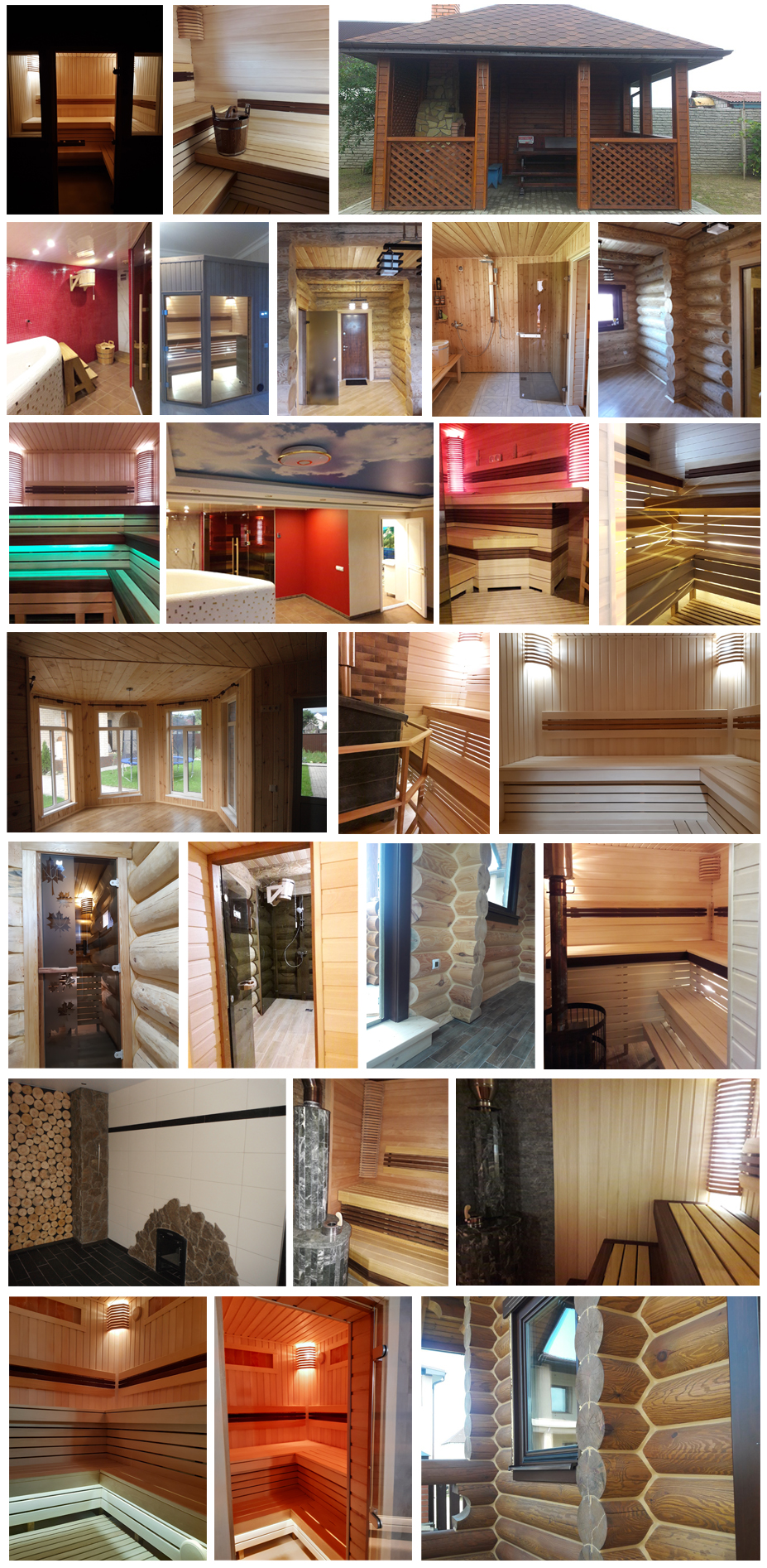 Отделка парной — работа Pro-Sauna